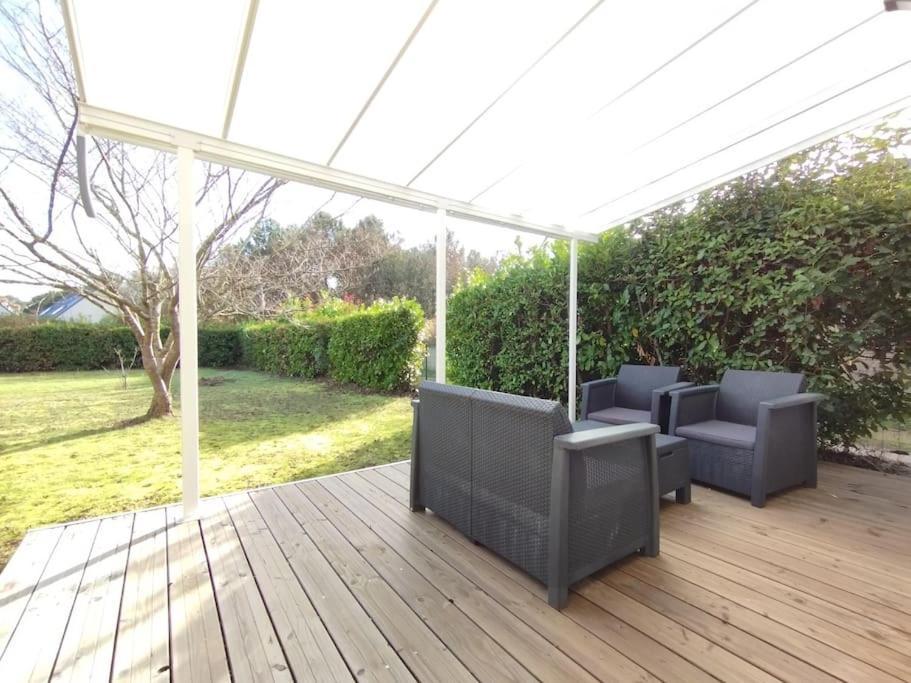 Logement Au Calme Avec Jardin Proche De Vannes Elven Dış mekan fotoğraf